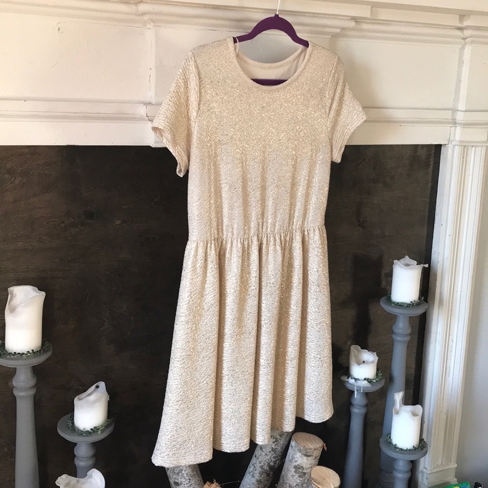 Gold Dress